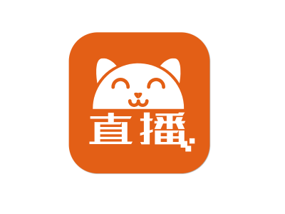 直播貓視頻影視APP圖标标志(zhì)logo設(shè)計(ji)