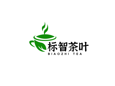 簡約文(wén)藝茶葉茶飲logo設(shè)計(ji)