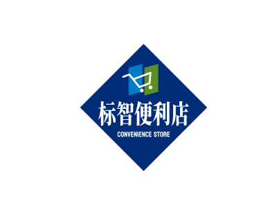 簡約超市(shi)徽章logo設(shè)計(ji)