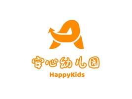 安(an)心幼兒園logo标志(zhì)設(shè)計(ji)